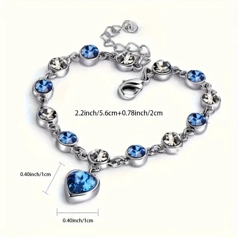 Ocean Heart Glow - Bracelet
