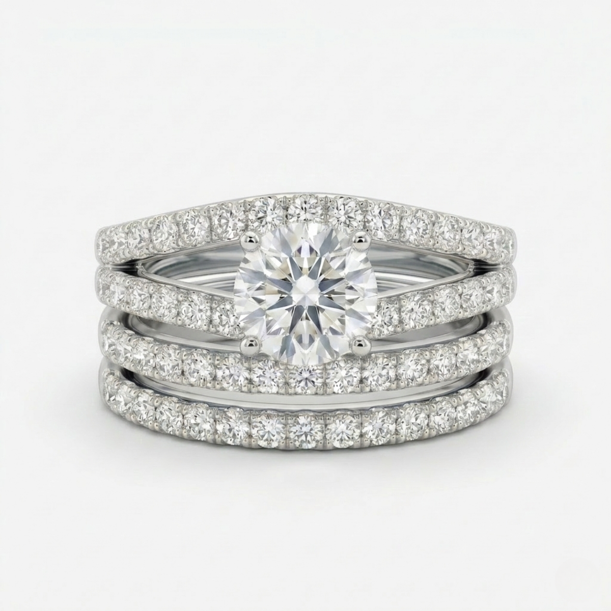 Kylie Ring Set | Gold