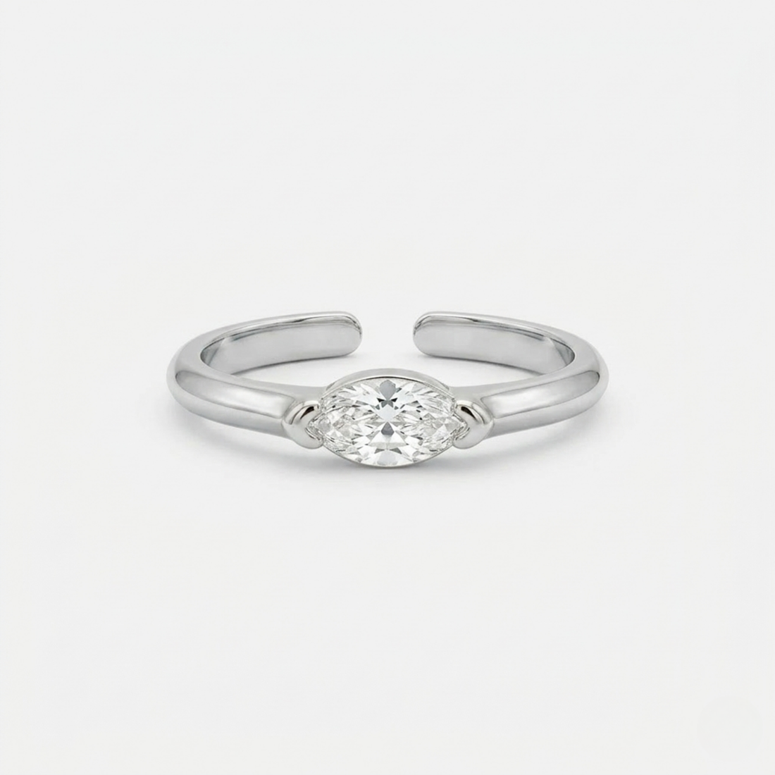 Aya Sterling Ring | Gold