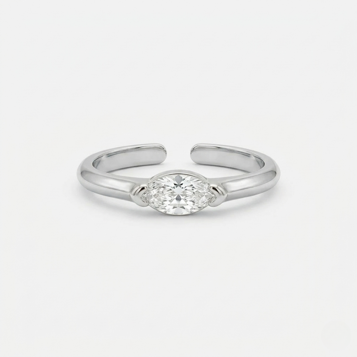 Aya Sterling Ring | Gold