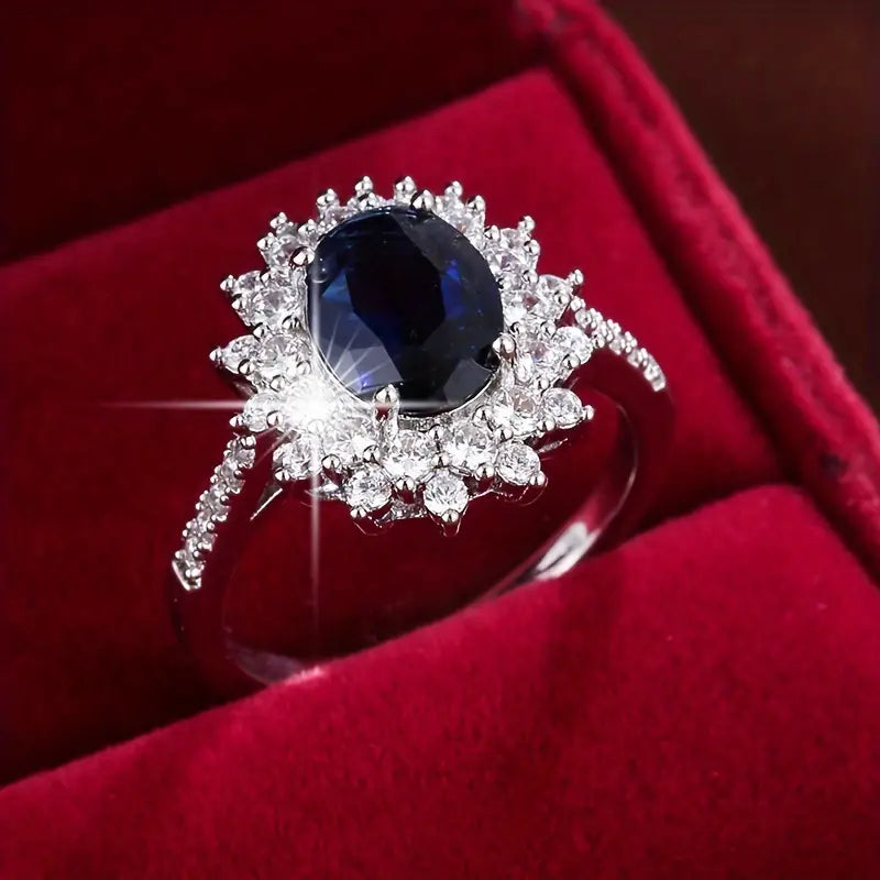 Vionne Sapphire Ring Gold