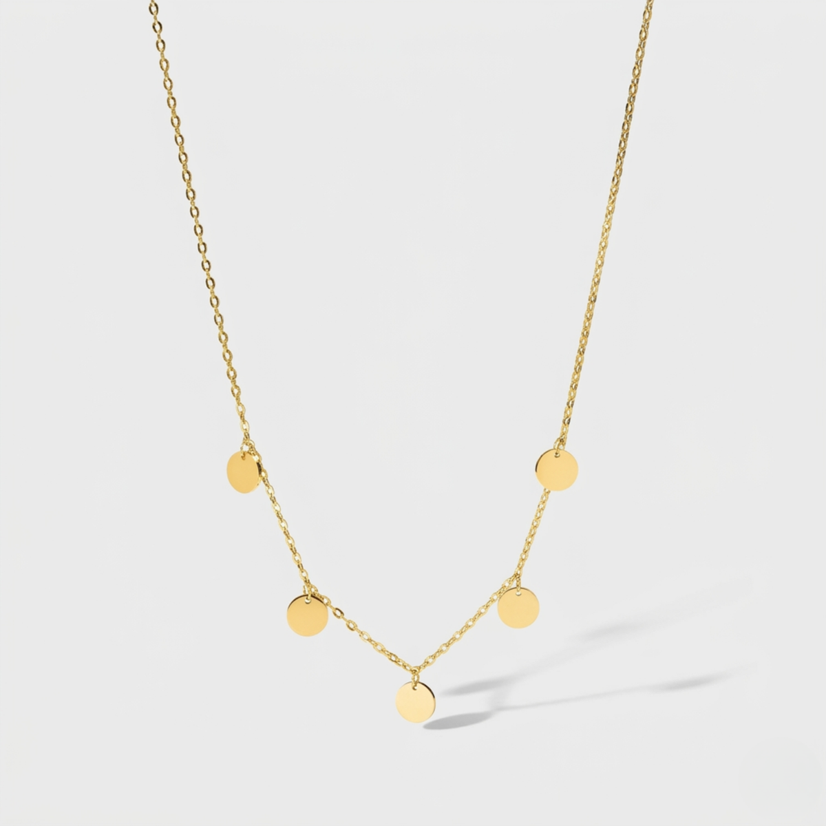 Funky Buddha Necklace | Gold