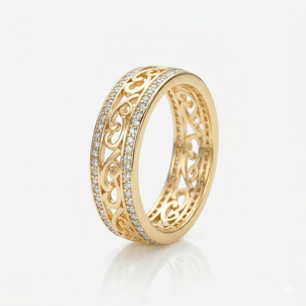 Hollow Ring | Gold