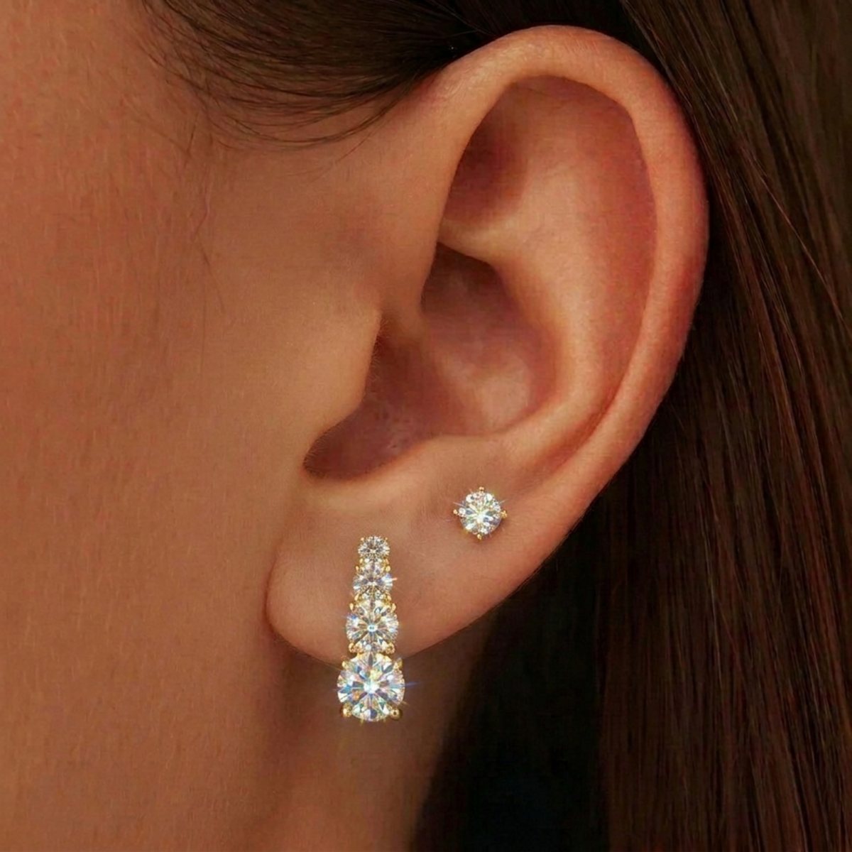 Carol Earrings | Gold