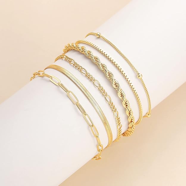 Isabella Vernetta bracelet set - Gold
