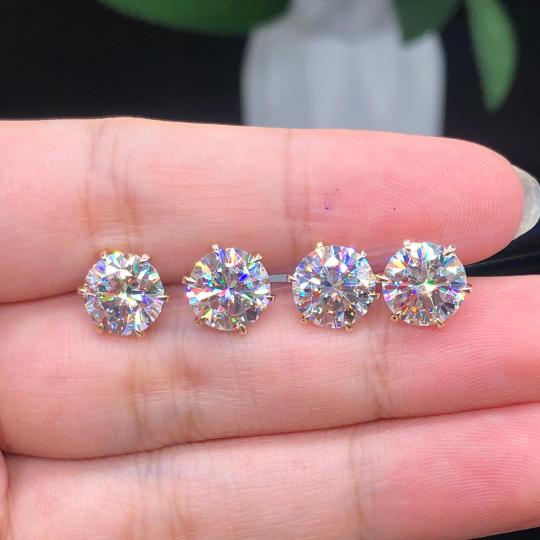 Tera earrings - White gold