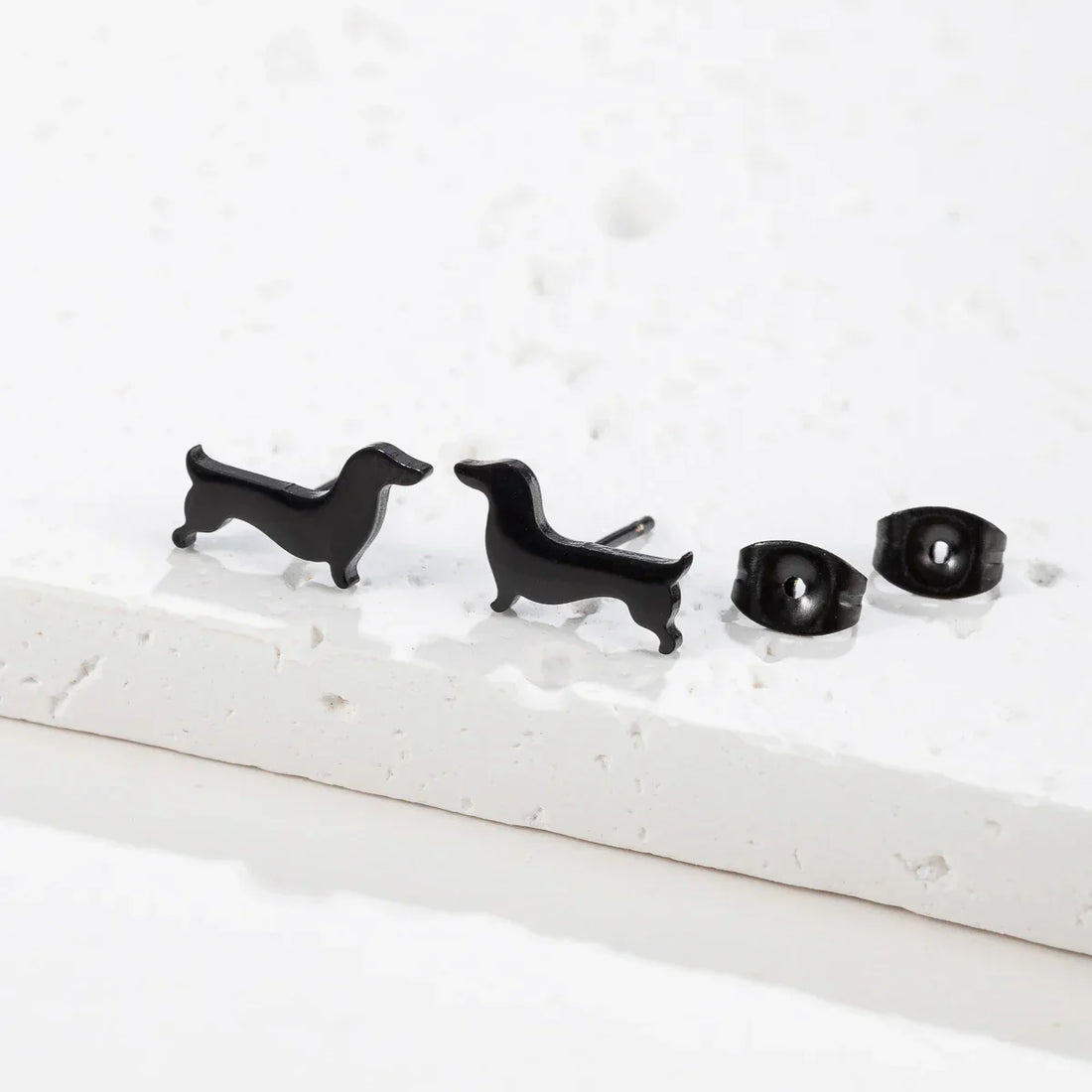 Cute Dachshund Stud Earrings