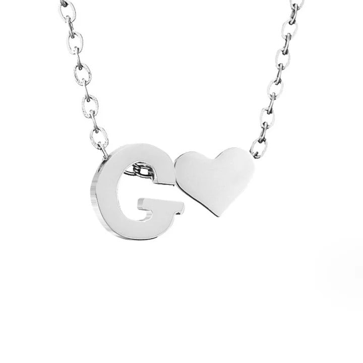 Evie Necklace | White Gold