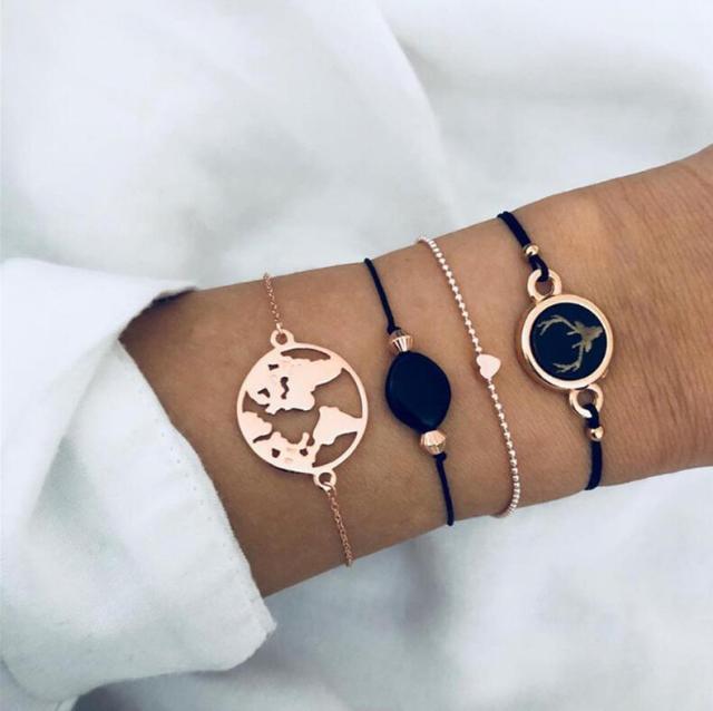 Exclusive Set of 5 Unique Premium Bracelets