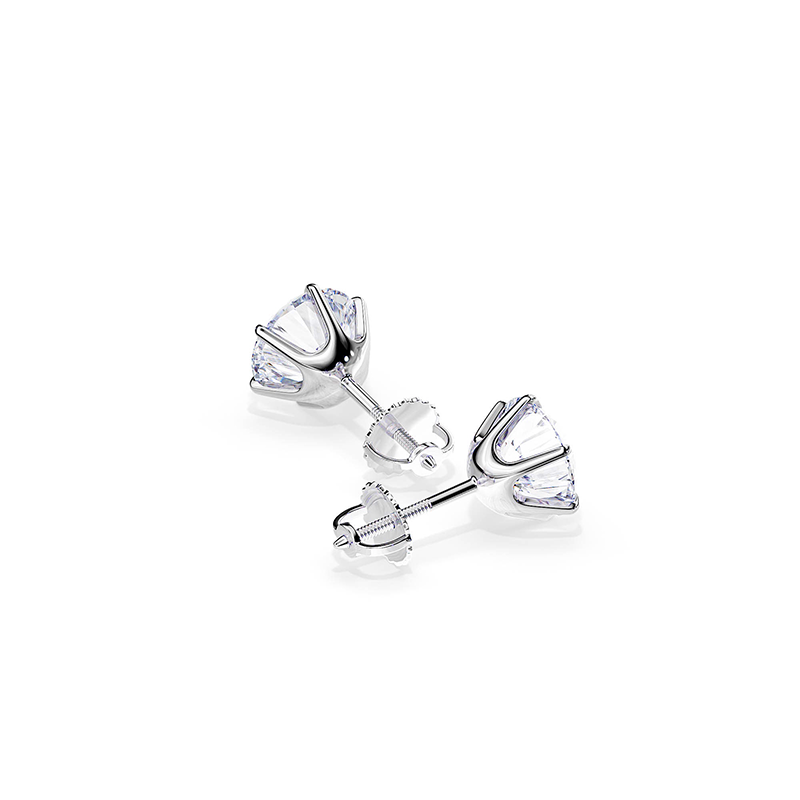 Tera earrings - White gold