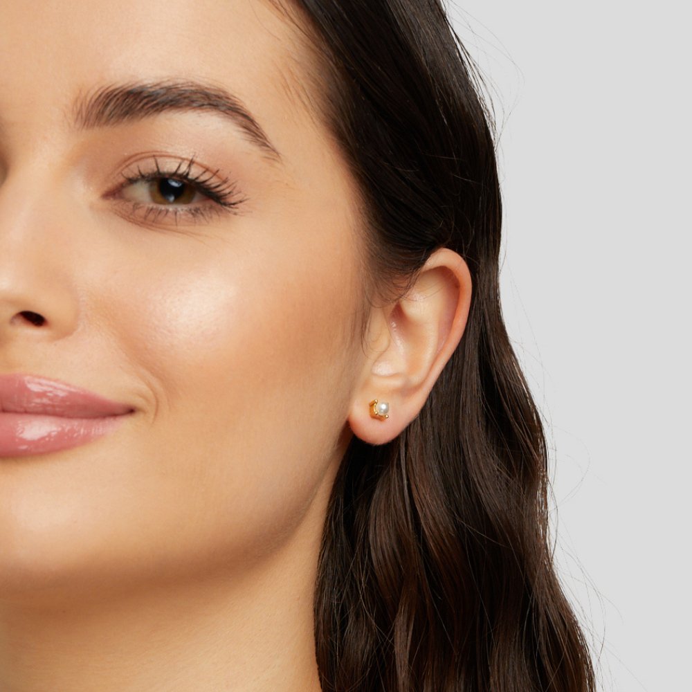 Sofia Pearl Stud - Earrings