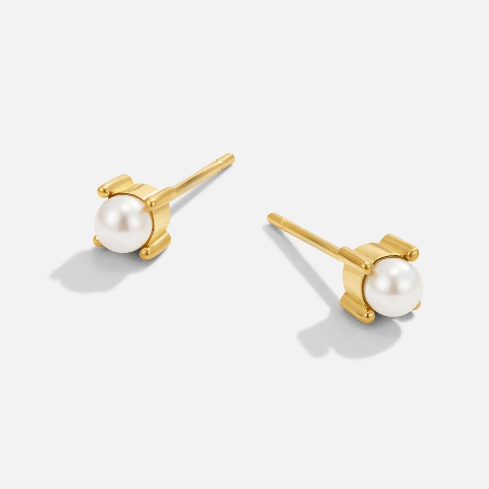 Sofia Pearl Stud - Earrings
