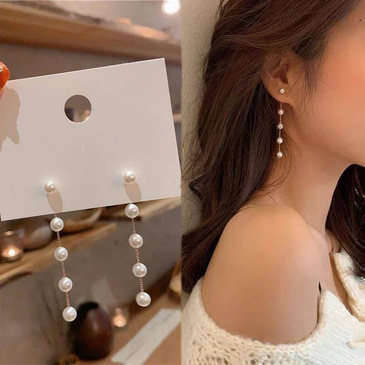 Silvia Luminara Earrings | White Gold
