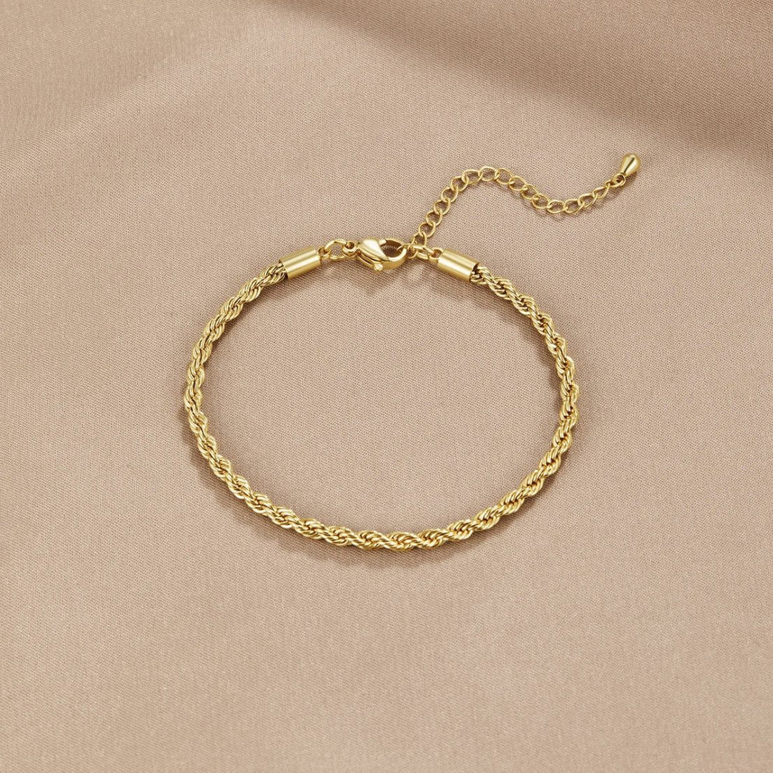 Twisted Chic Gold Bracelet