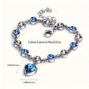 Ocean Heart Glow - Bracelet