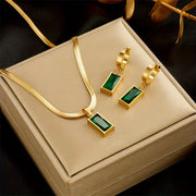 Iselotte Verdain Jewellery Set | Gold