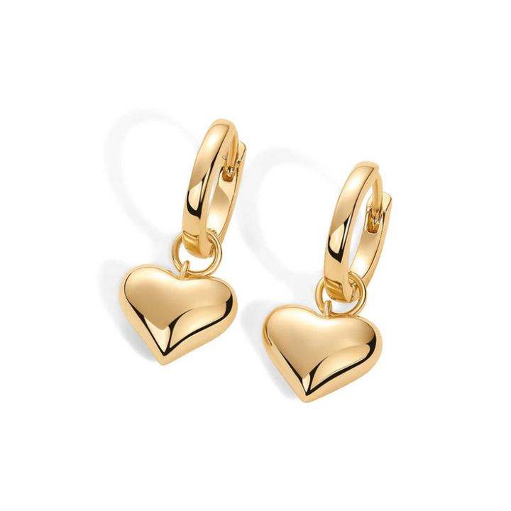 Heartened Chunky - Earrings