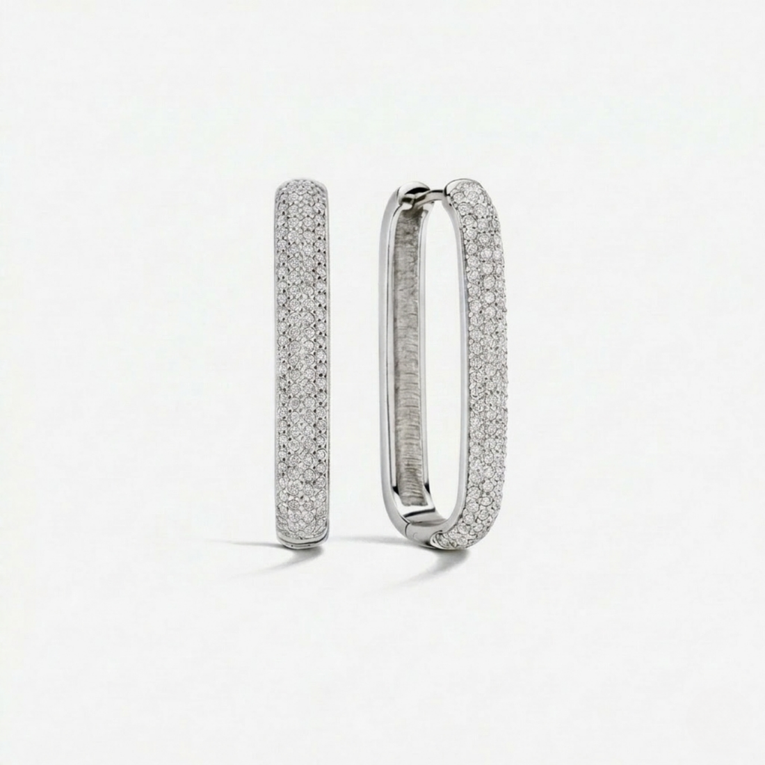 Gigi Sparkling Hoops | Gold