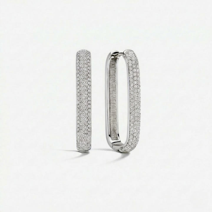 Gigi Sparkling Hoops | Gold