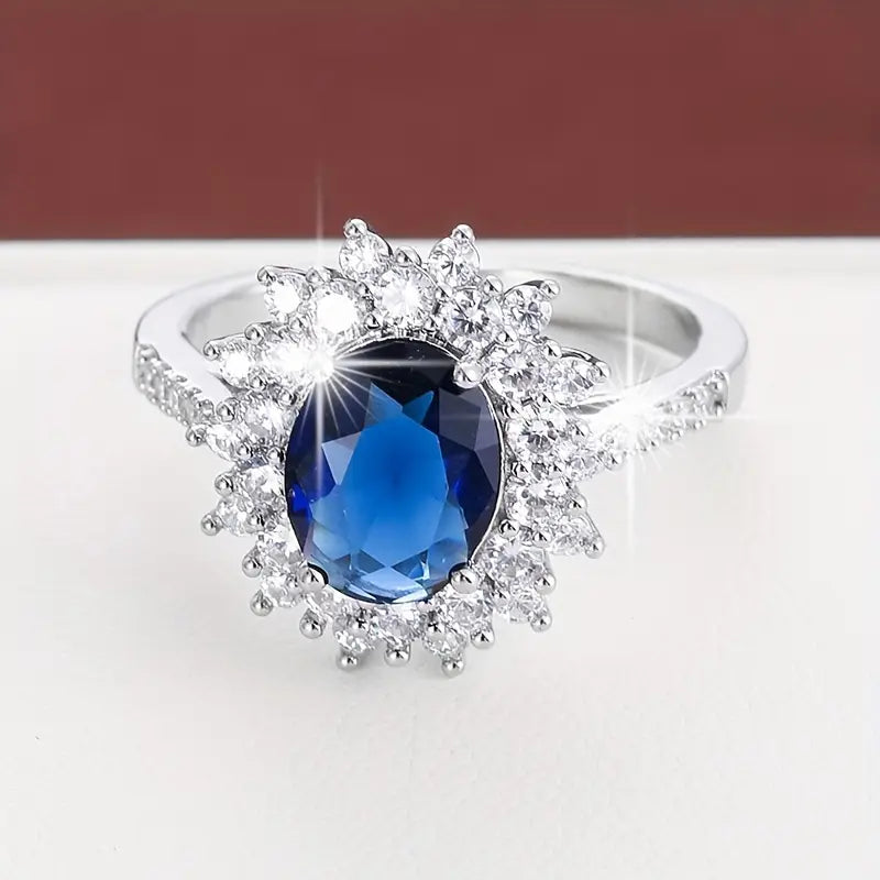 Vionne Sapphire Ring Gold