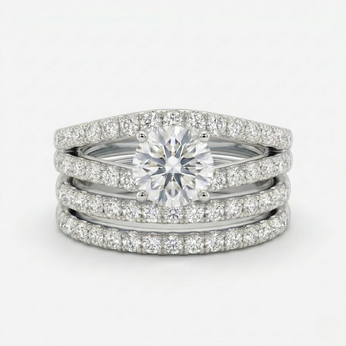 Kylie Ring Set | Gold