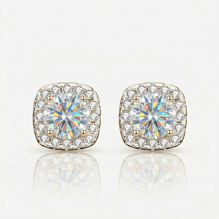 Ciara Earrings | White gold