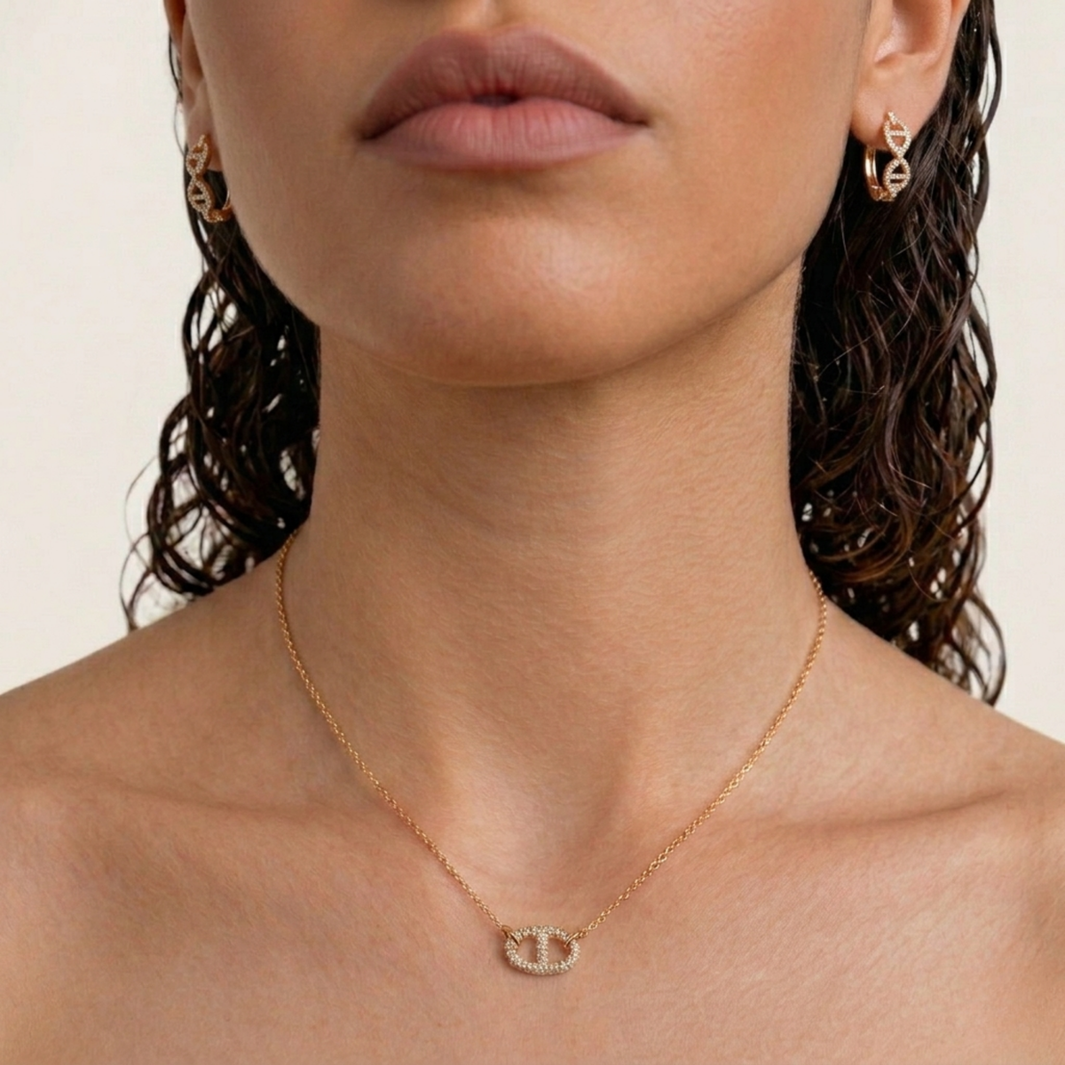 Isla Marina Necklace | Gold