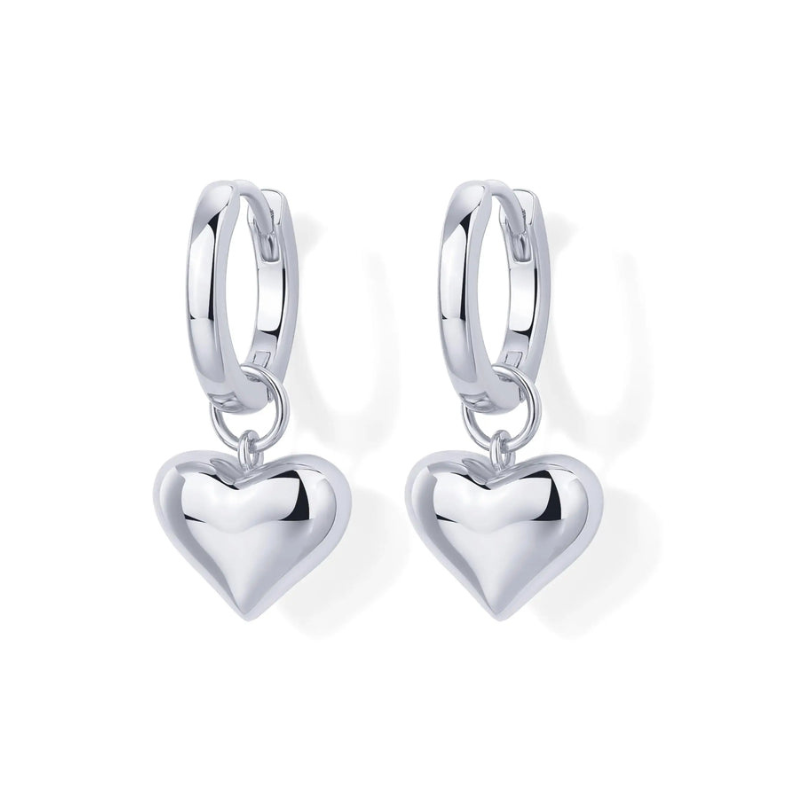 Heartened Chunky - Earrings