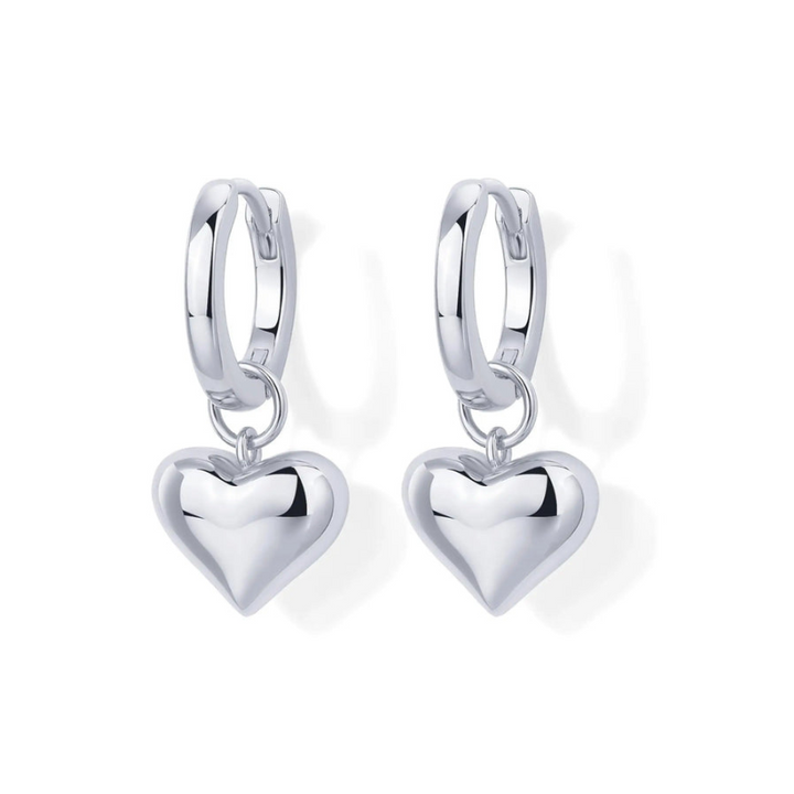 Heartened Chunky - Earrings