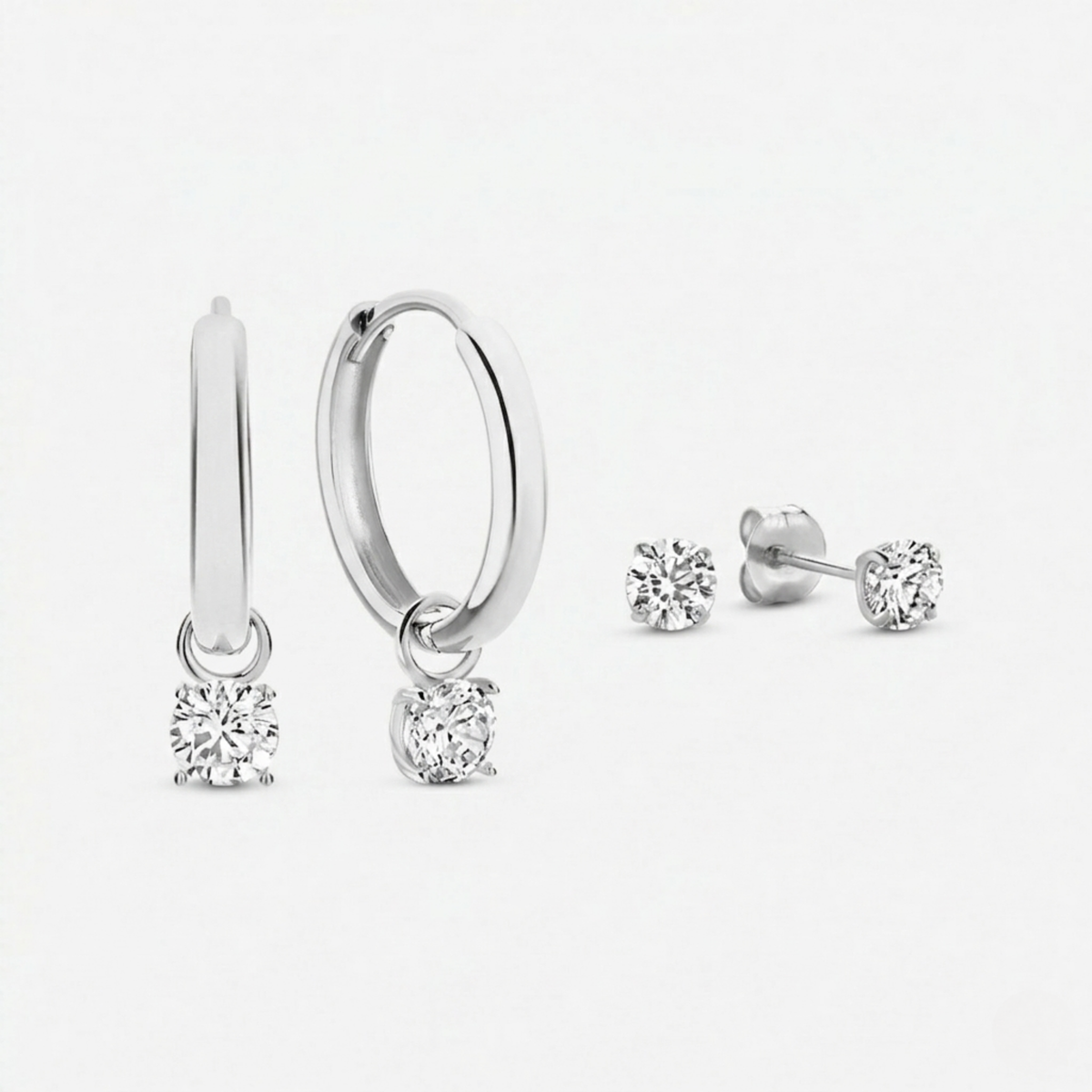 Luna Earrings Set | Gold