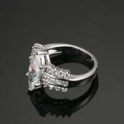 Odette Mercer Ring | White Gold