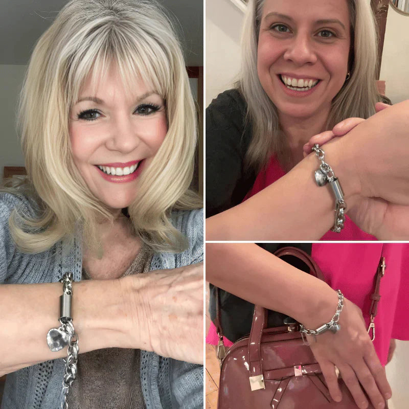 Heartened Chunky Bracelet - Silver