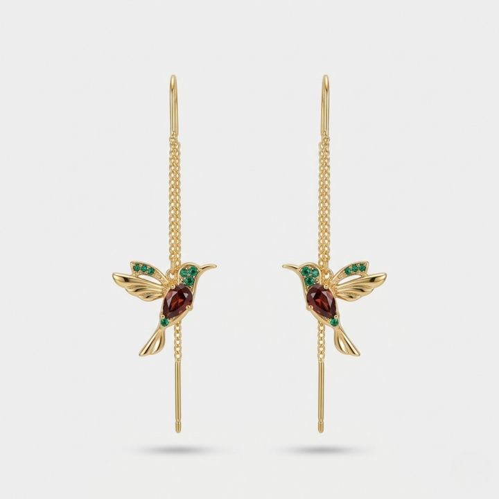 Chic Hummingbird Earrings