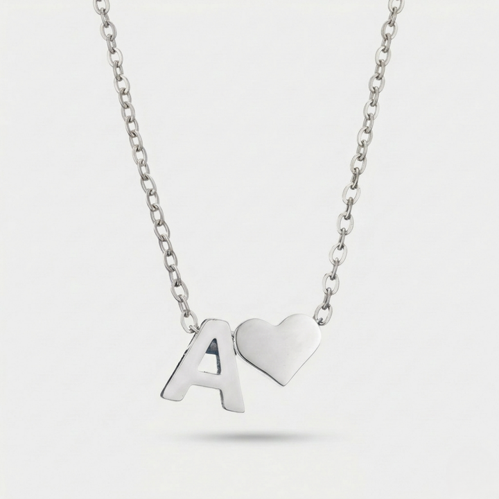 Evie Necklace | White Gold