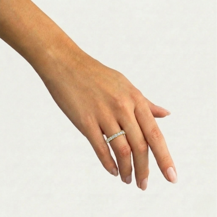 Aria Ring Set | White Gold