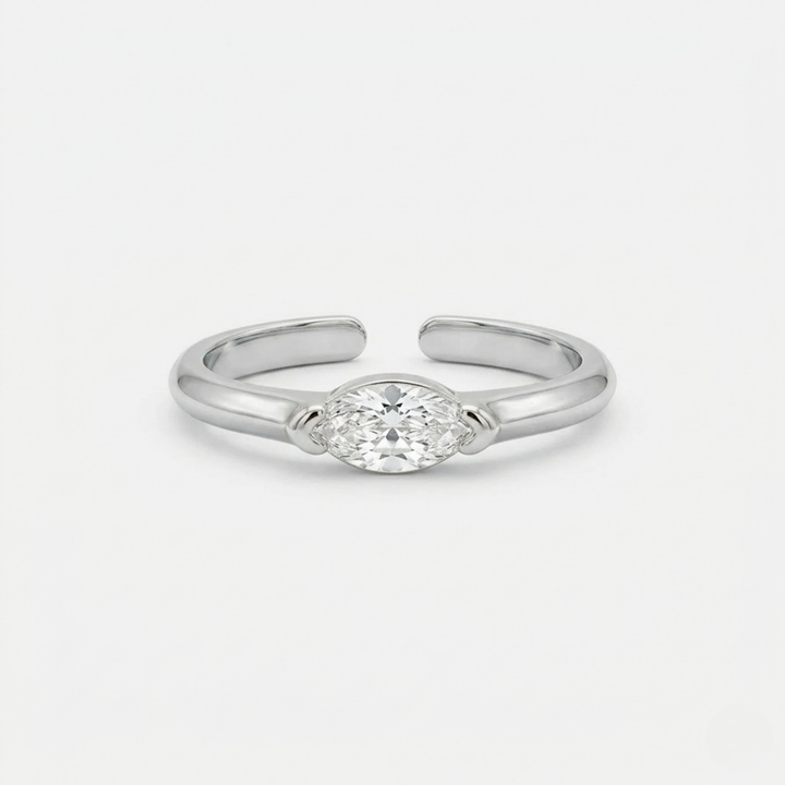 Aya Sterling Ring | Gold