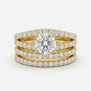 Kylie Ring Set | Gold