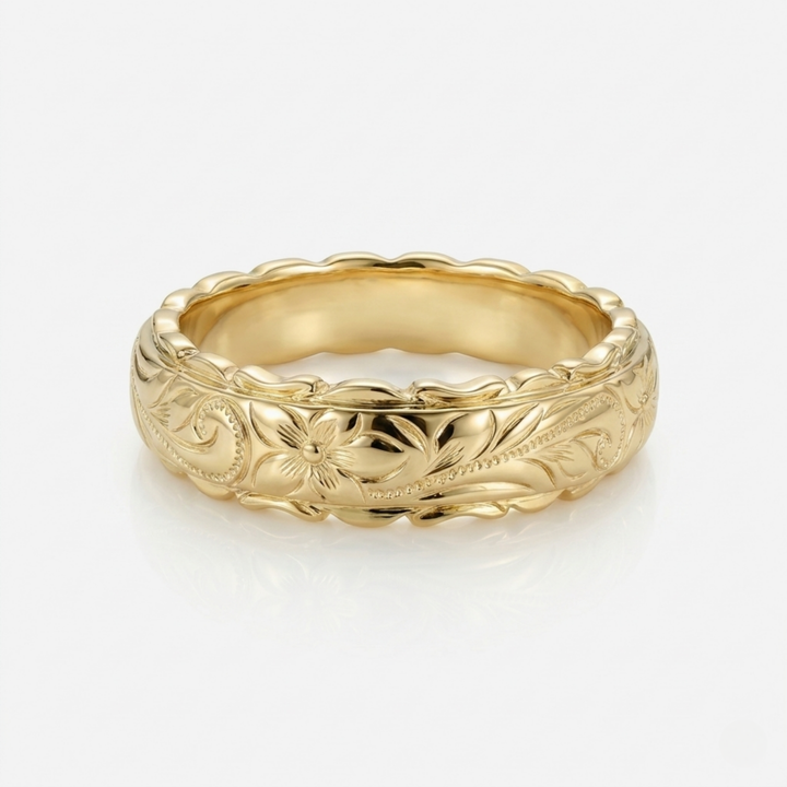 Flora Flower Ring | Gold