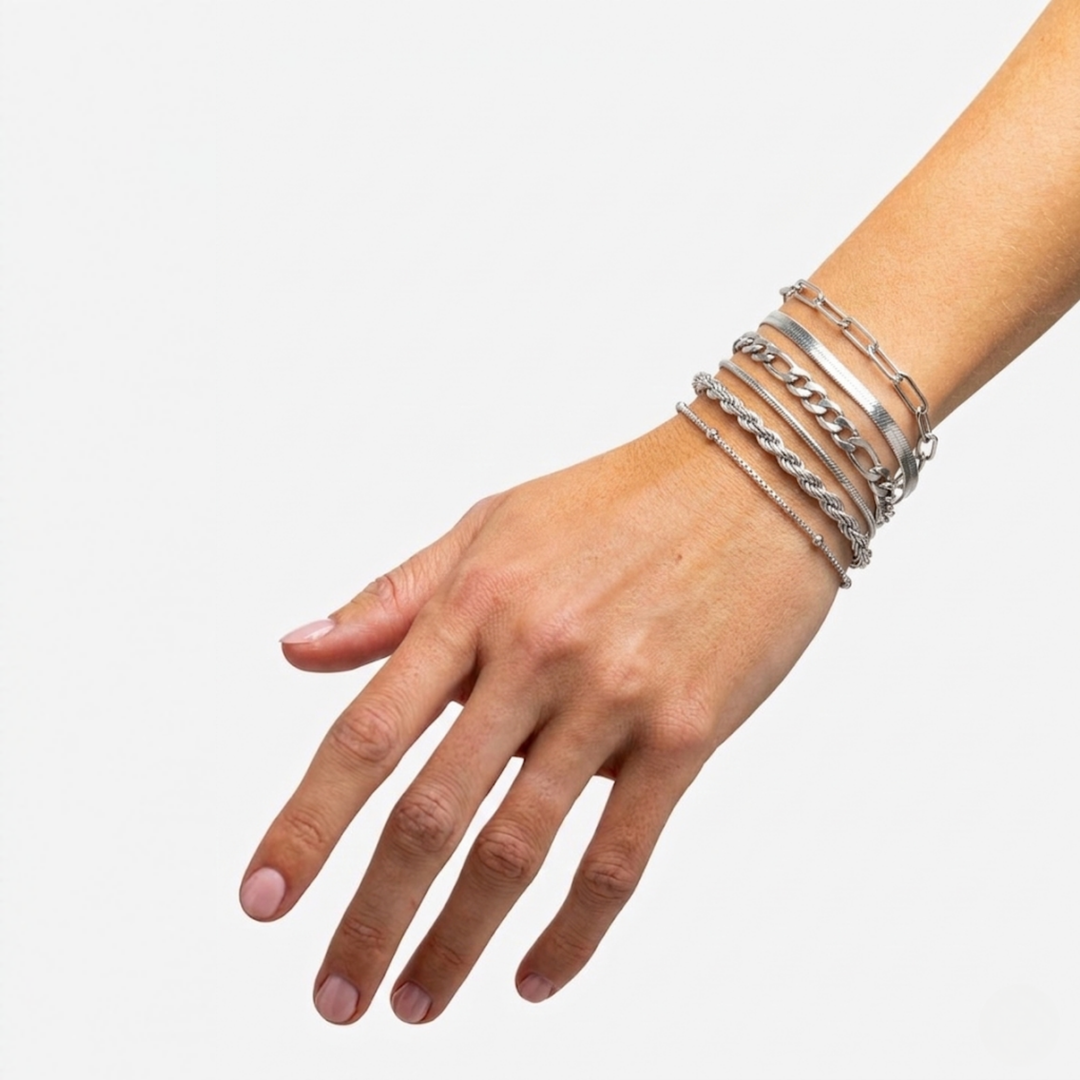 Isabella Bracelet Set | Gold