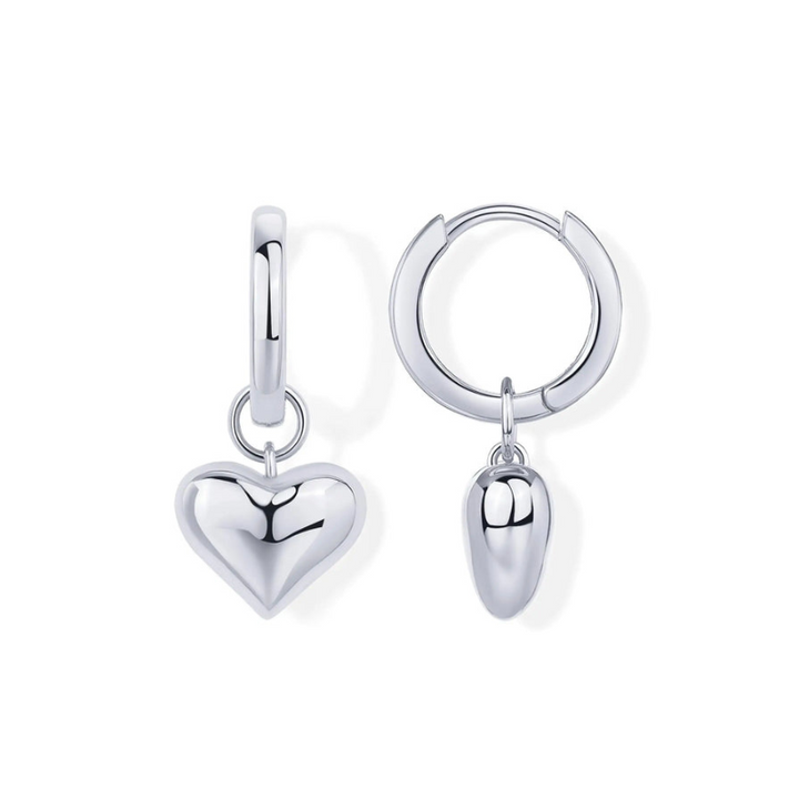 Heartened Chunky - Earrings