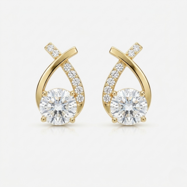 Arielle Earrings | Gold