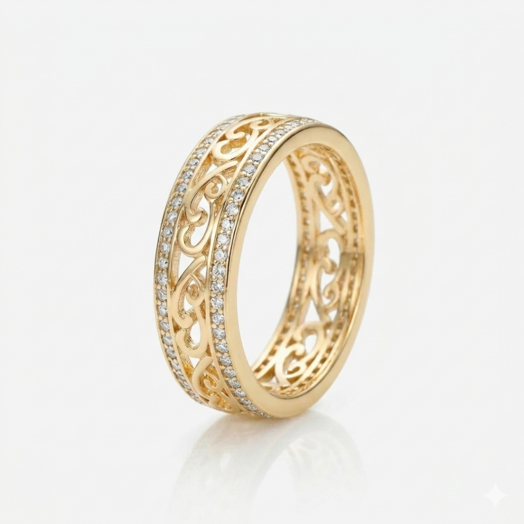 Hollow Ring | Gold