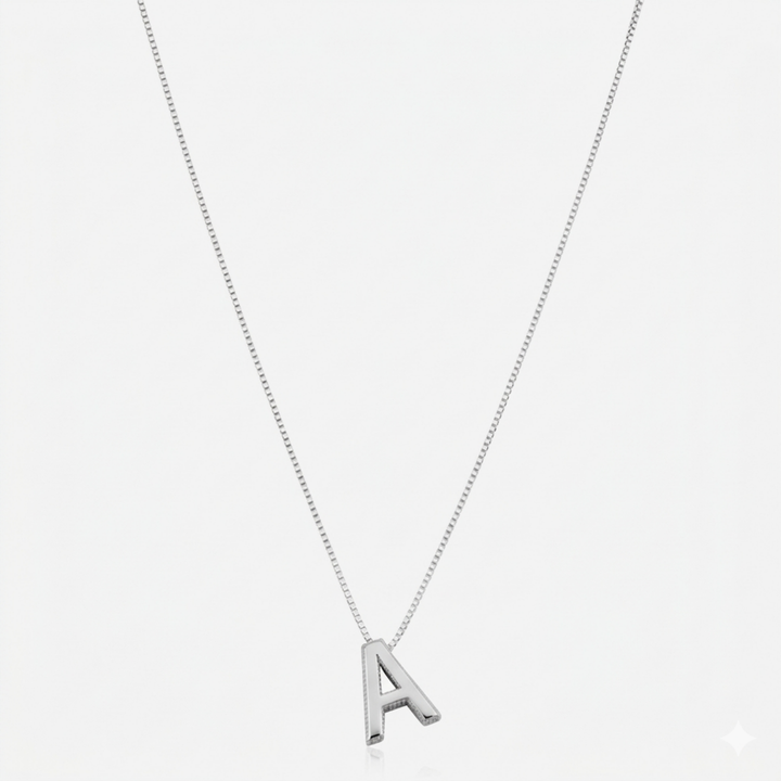 Ella Necklace | White Gold