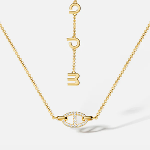 Isla Marina Necklace | Gold