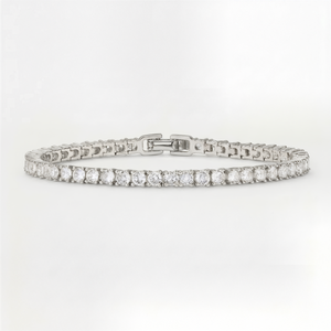 Tiffany Tennis bracelet | White Gold