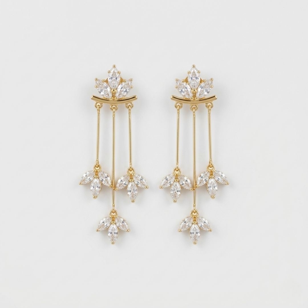 Elegant Waterfall Earrings