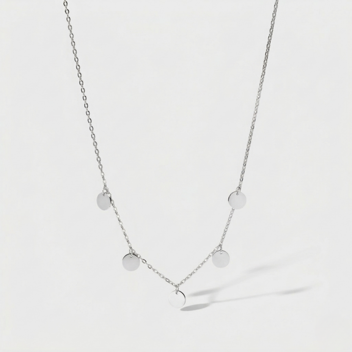 Funky Buddha Necklace | White Gold