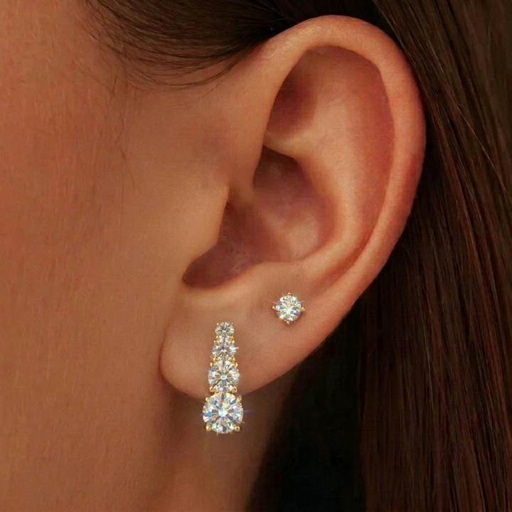 Carol Earrings | Gold