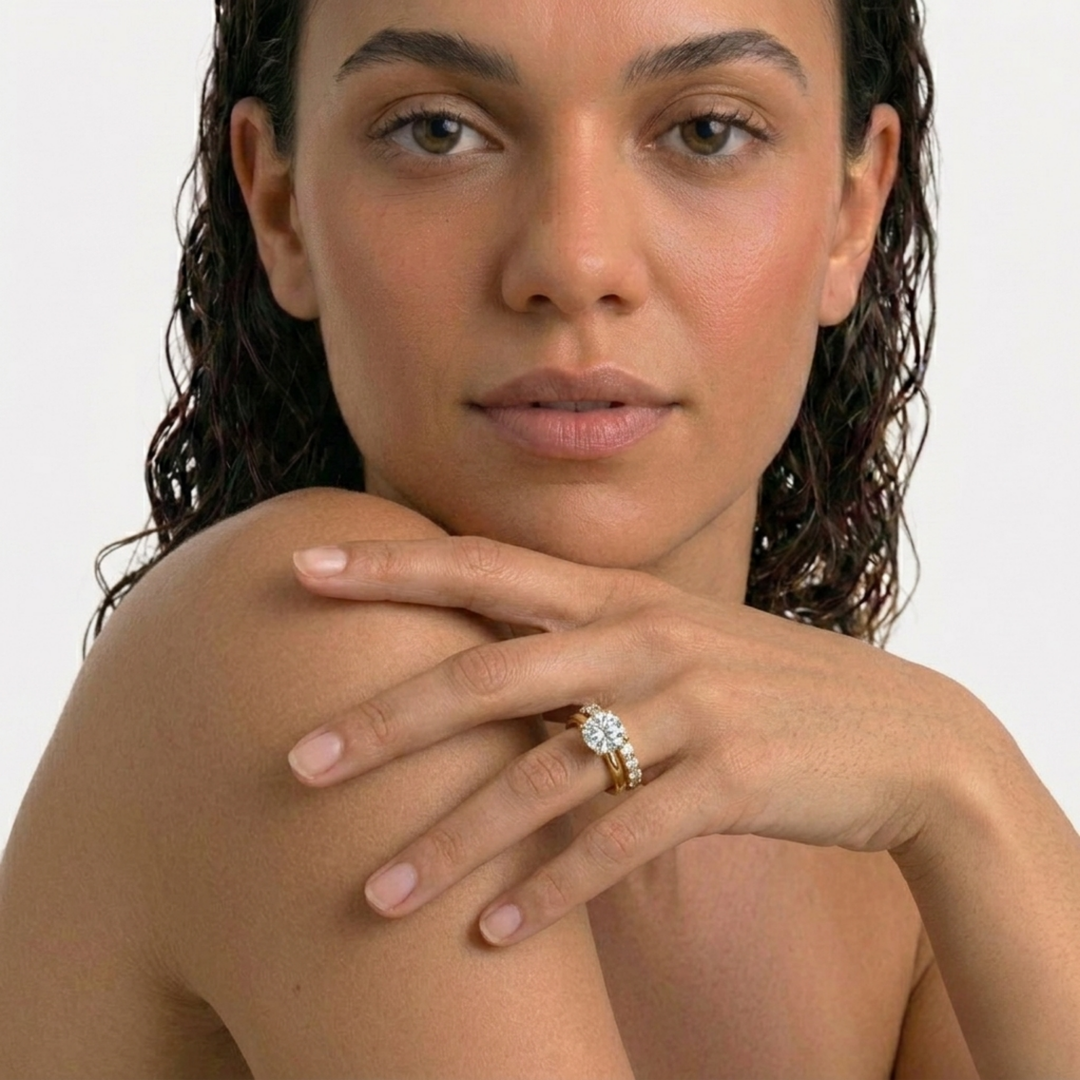 Savaya ring set | Gold