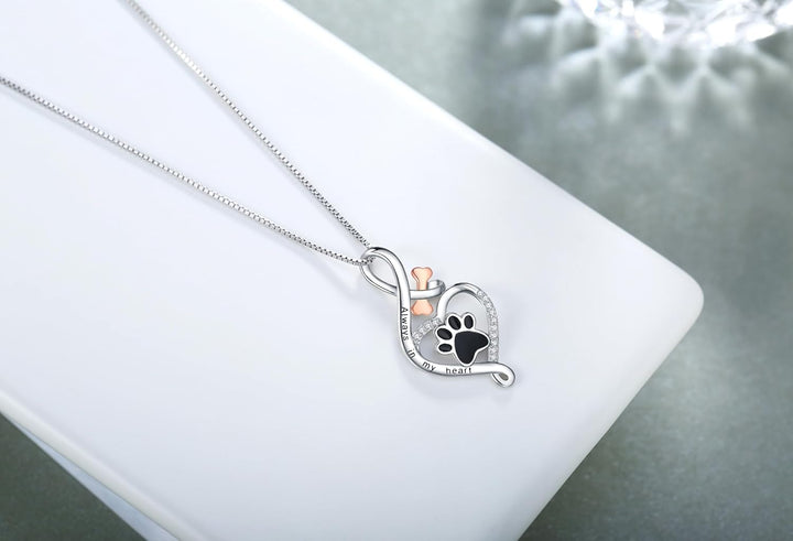 Lucky Paw Charm Necklace